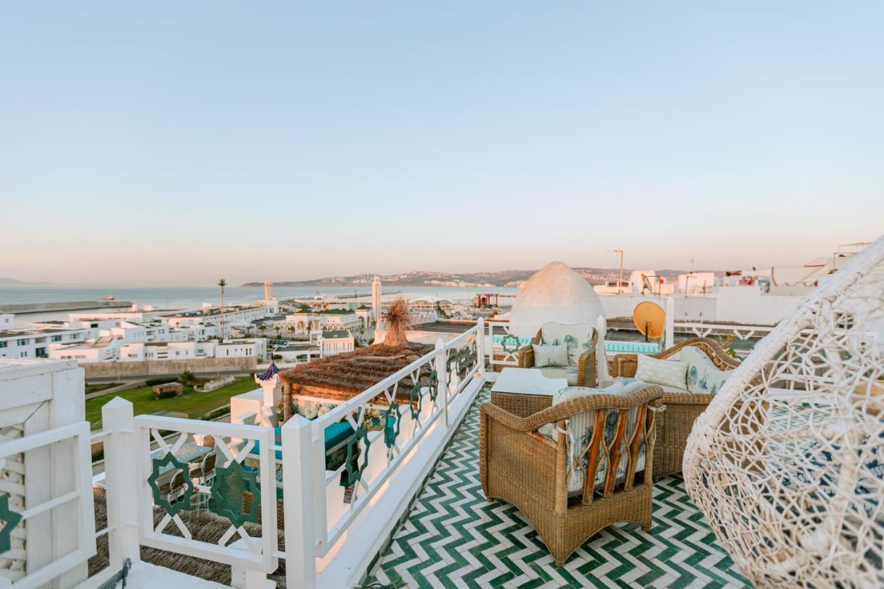 Riad Villa With Mediterranean Sea Views Of Spain And Gibraltar Tanger Exteriör bild