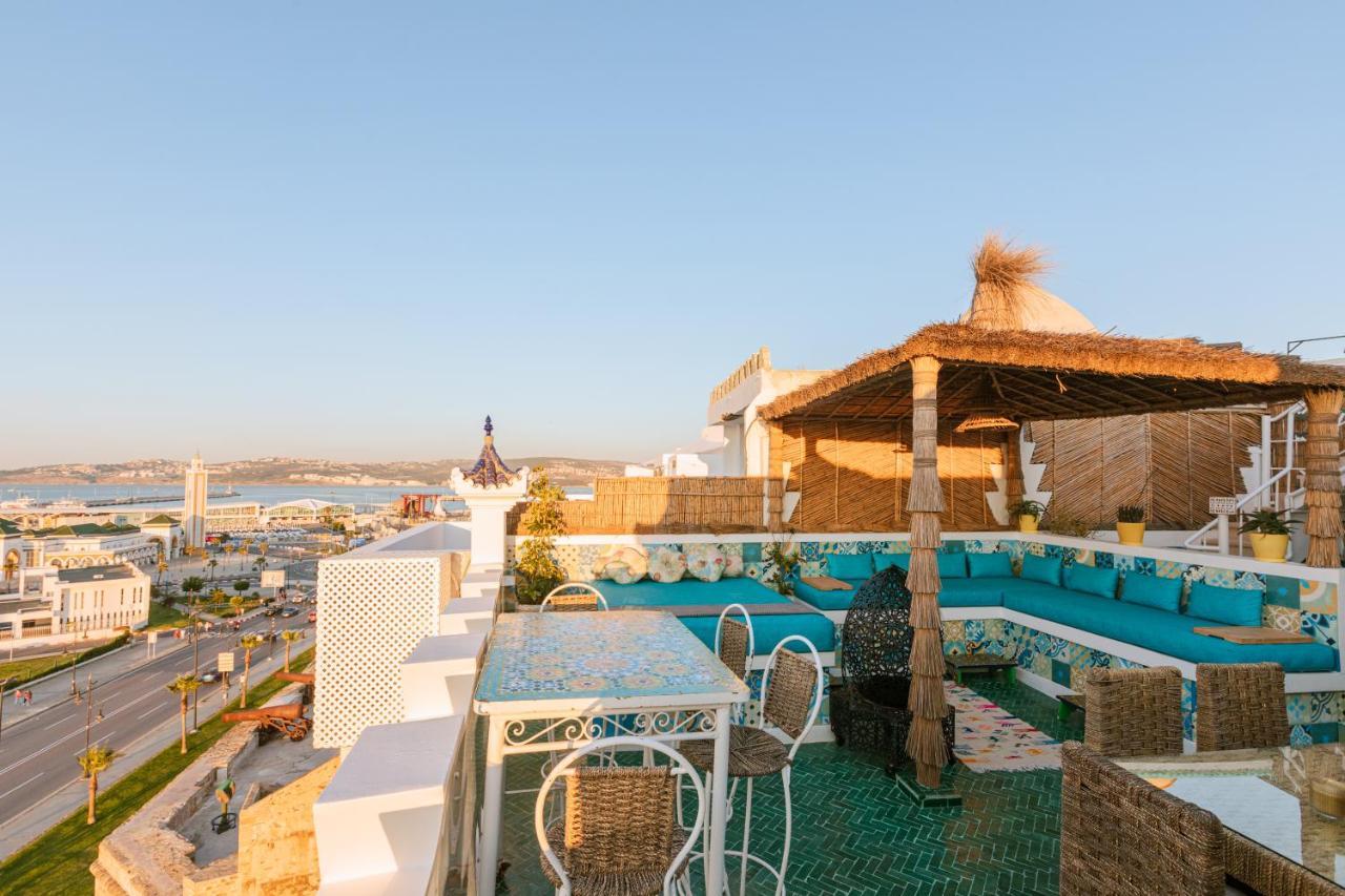 Riad Villa With Mediterranean Sea Views Of Spain And Gibraltar Tanger Exteriör bild