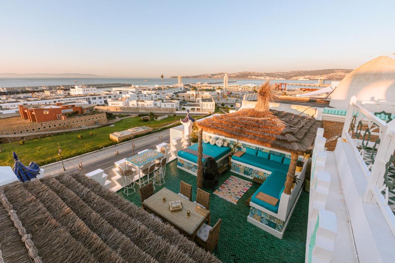 Riad Villa With Mediterranean Sea Views Of Spain And Gibraltar Tanger Exteriör bild