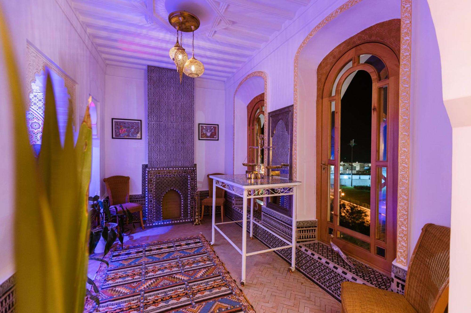Riad Villa With Mediterranean Sea Views Of Spain And Gibraltar Tanger Exteriör bild