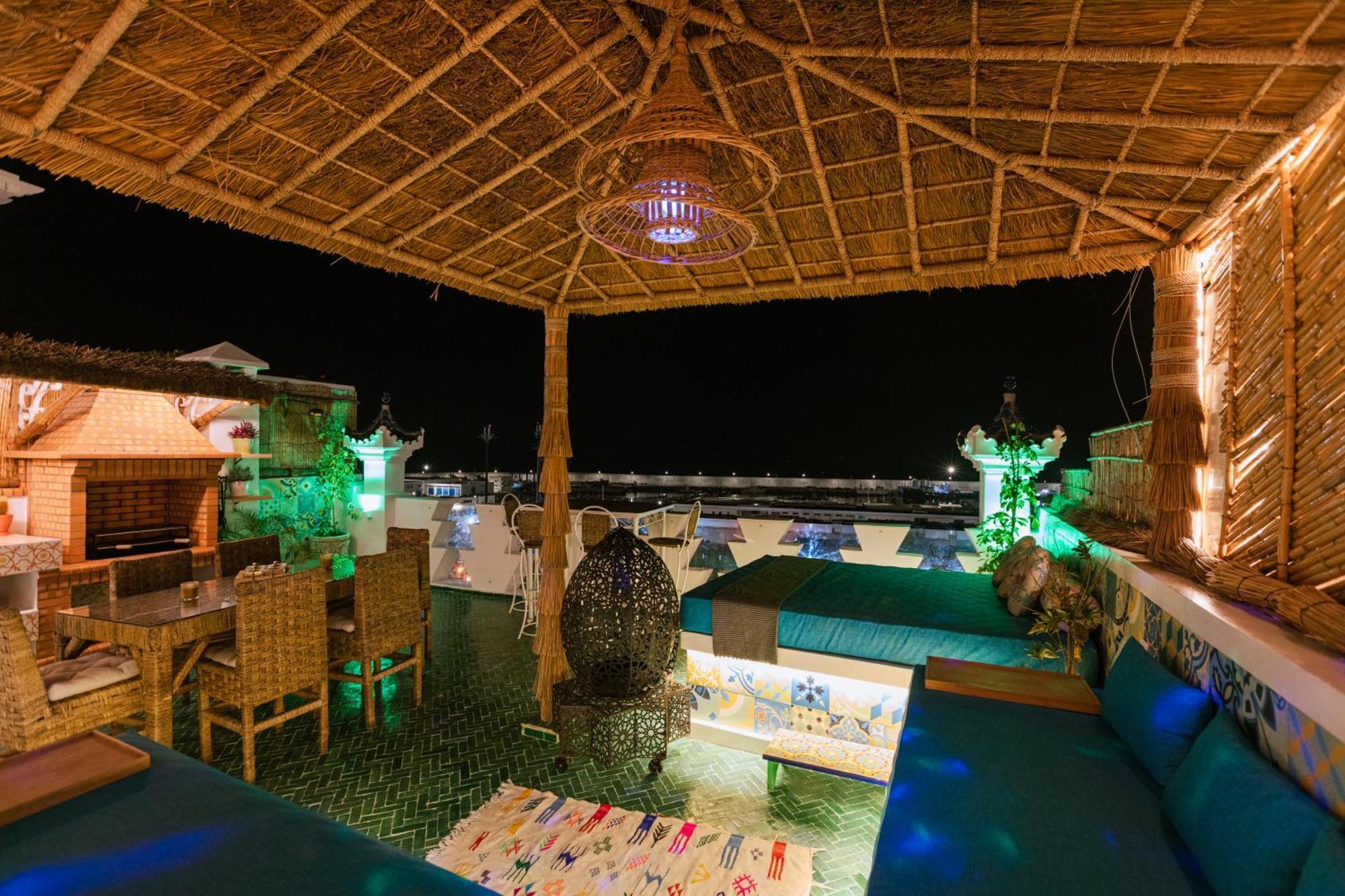 Riad Villa With Mediterranean Sea Views Of Spain And Gibraltar Tanger Exteriör bild