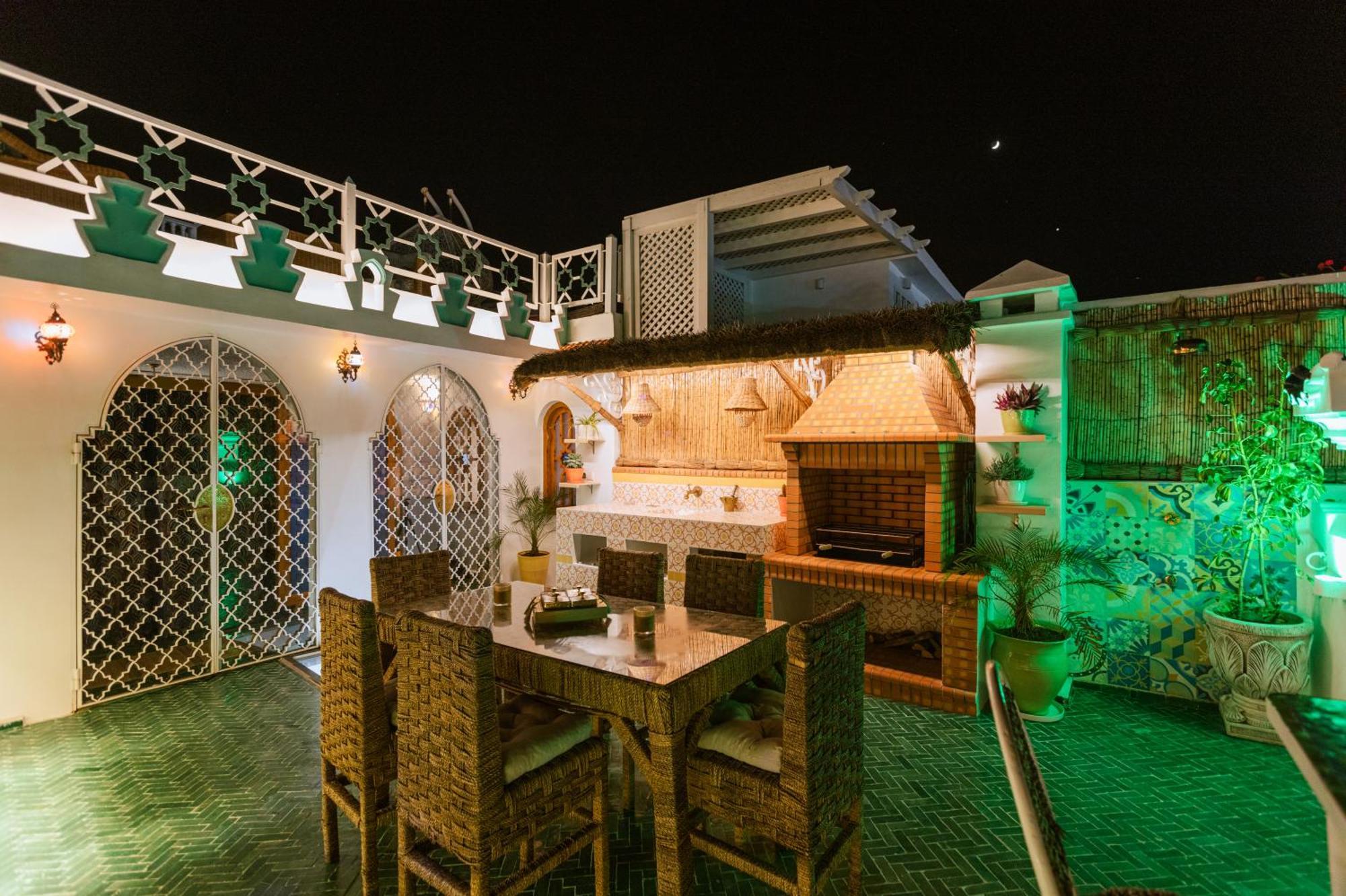 Riad Villa With Mediterranean Sea Views Of Spain And Gibraltar Tanger Exteriör bild