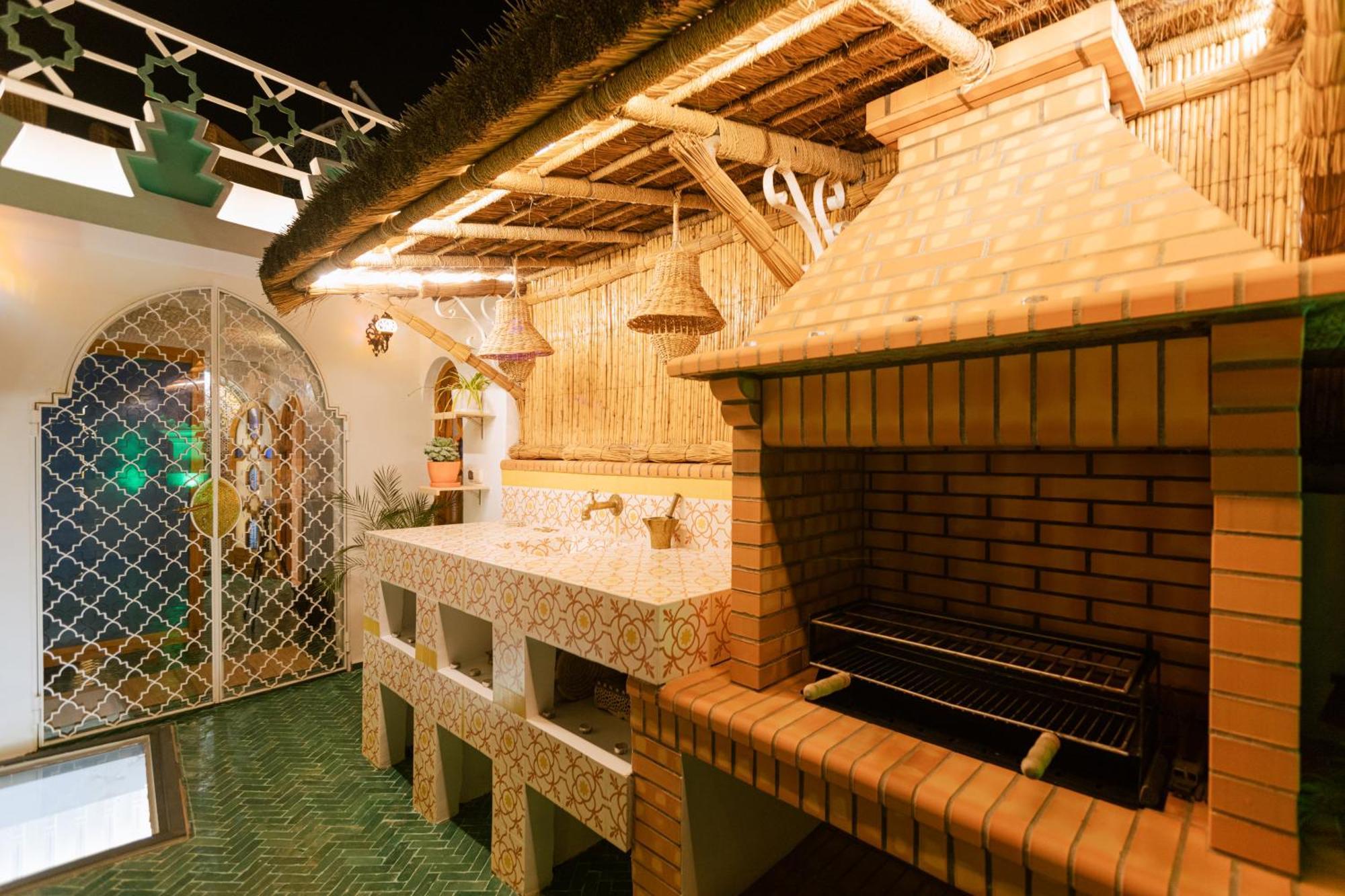 Riad Villa With Mediterranean Sea Views Of Spain And Gibraltar Tanger Exteriör bild