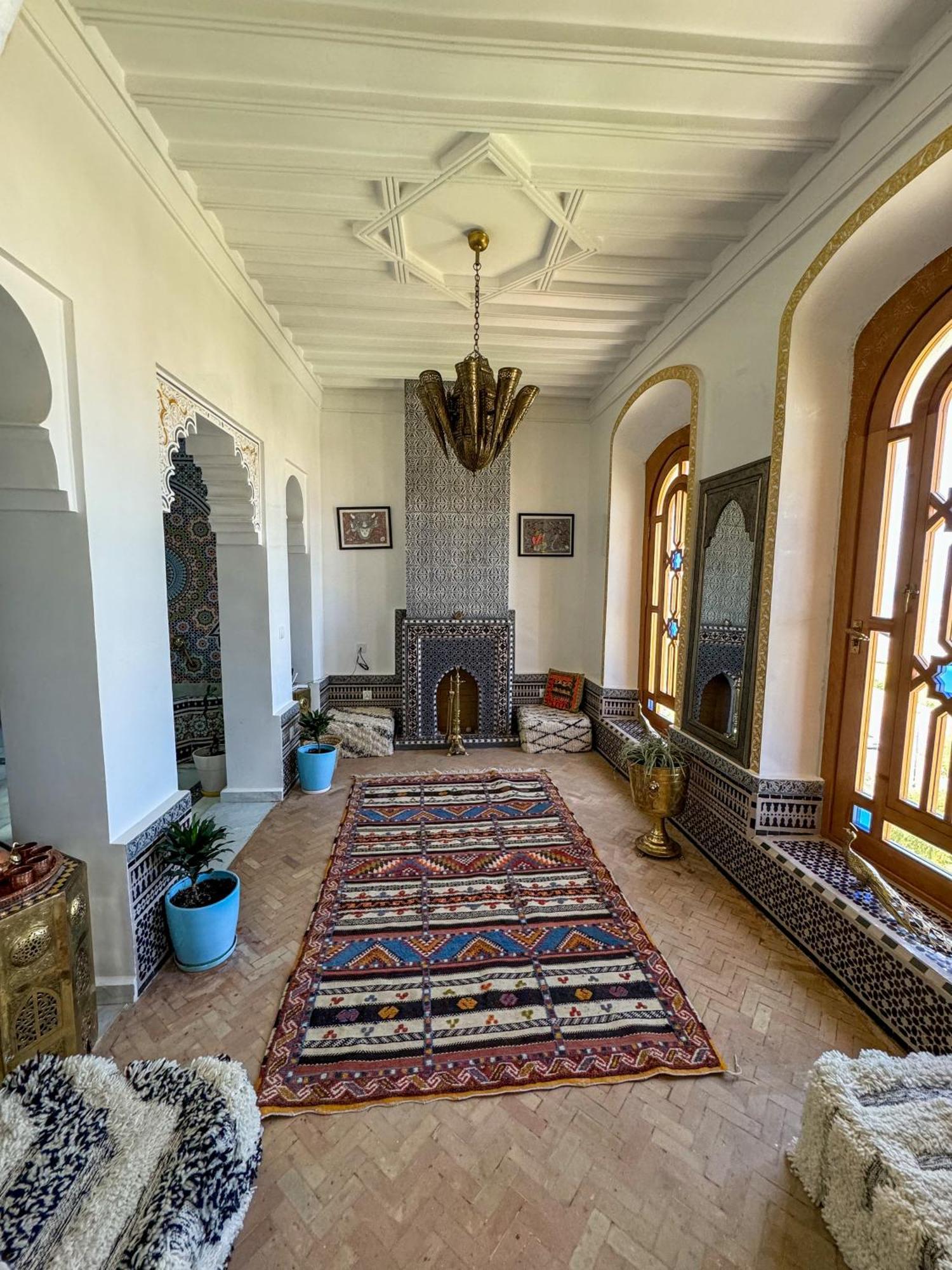 Riad Villa With Mediterranean Sea Views Of Spain And Gibraltar Tanger Exteriör bild