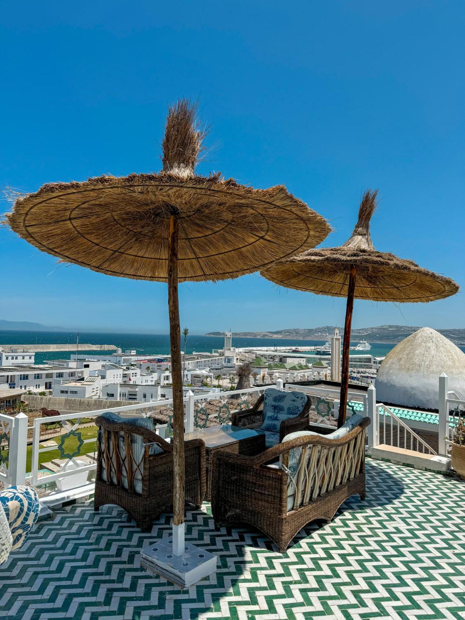Riad Villa With Mediterranean Sea Views Of Spain And Gibraltar Tanger Exteriör bild
